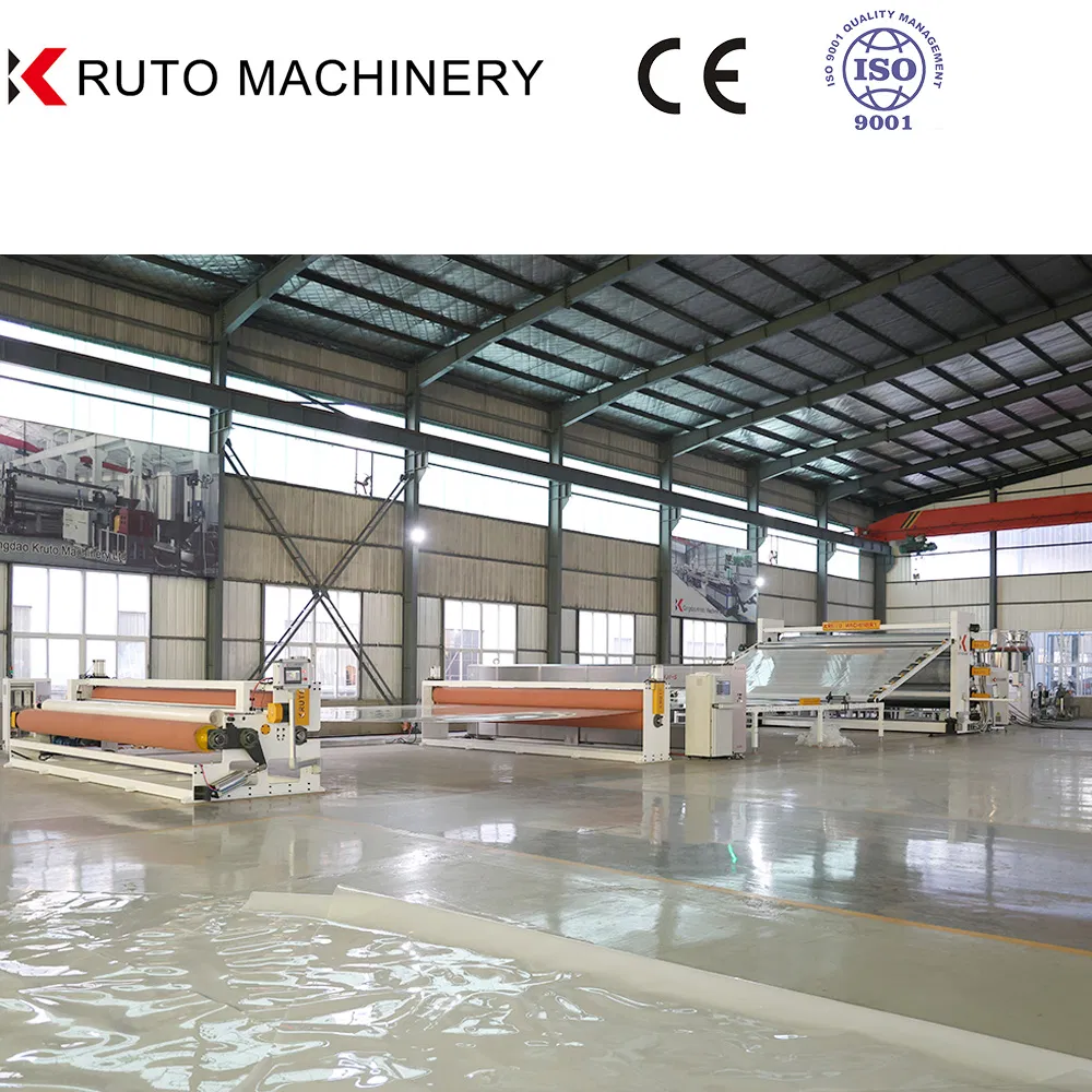 HDPE PE PVC EVA Tpo Geomembrane Waterproof Liner Sheet Extruder Extrusion Making Machine Geomembrane Extrusion Line