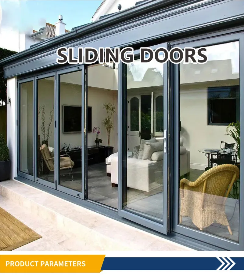 Energy Efficiency Aluminum Lift Sliding Door