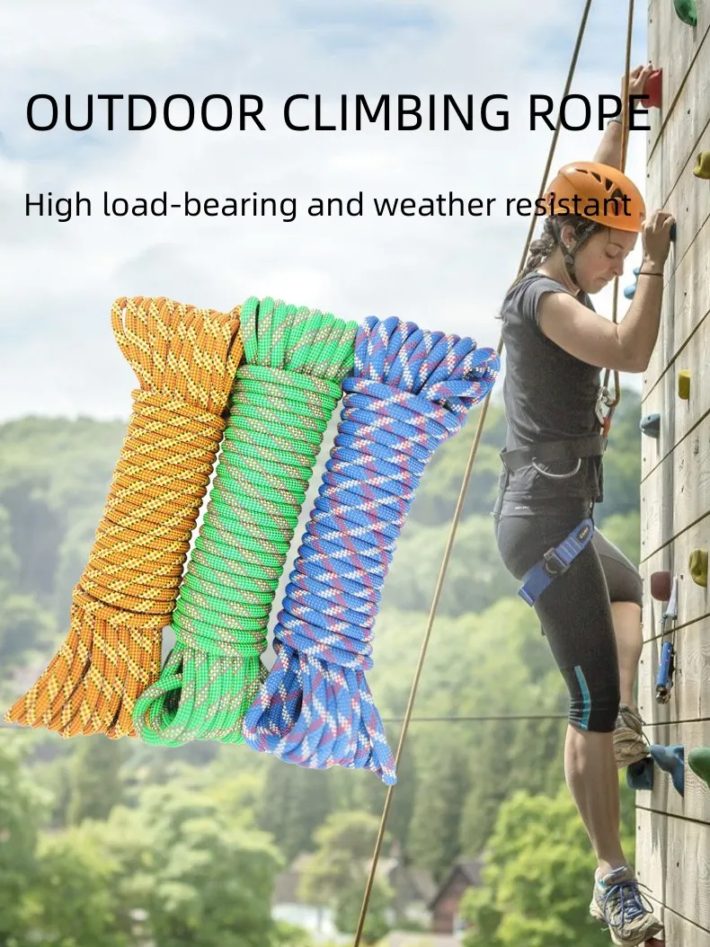 Braided Woven Outdoor Climbing Rope
