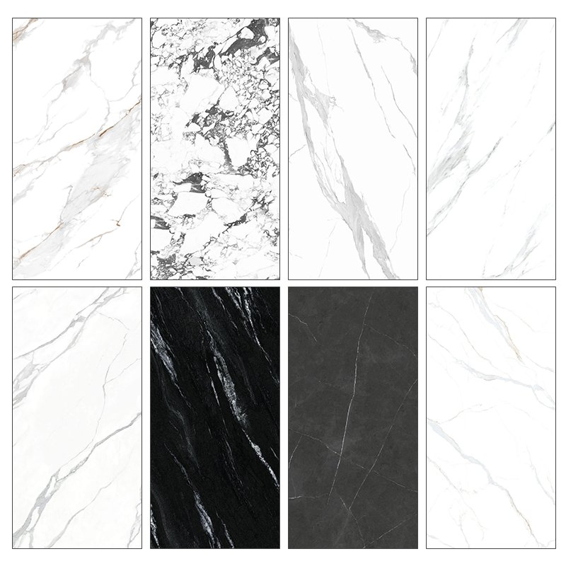 High Quality Luster Porcelain Slabs Glamorous Interior Flooring Wall Tiles Building Sleeks