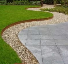 Metal Garden Edging Corten Steel Lawn Edging Price