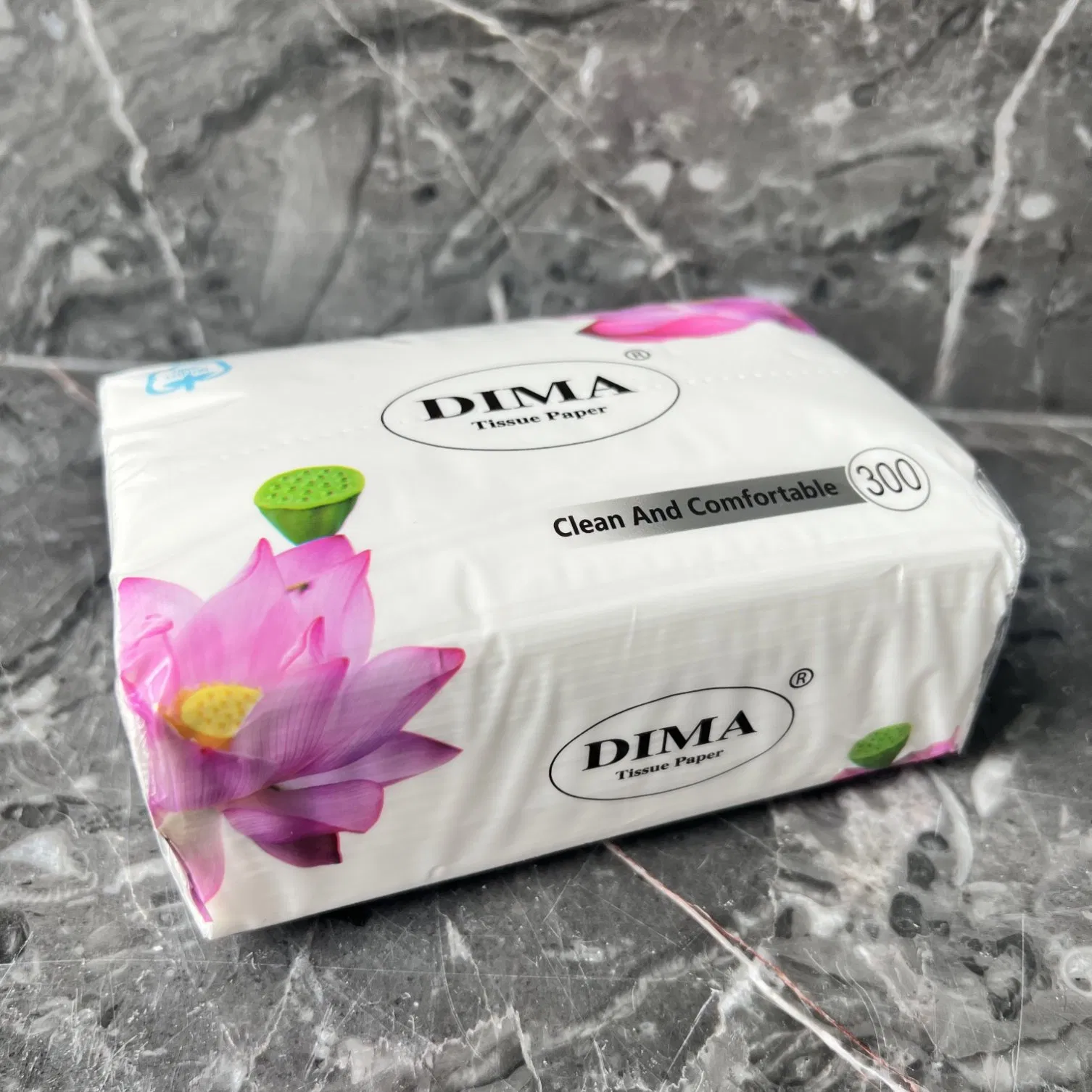 Custom Logo Wholesale Eco Friendly Virgin Wood Pulp Bamboo Facial Tissue Paper