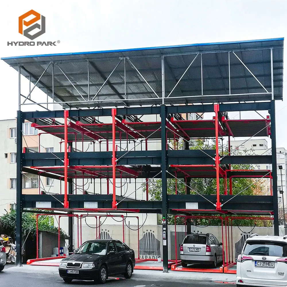 Hydraulic Lift Garage Smart Car Parking Puzzle Parking System