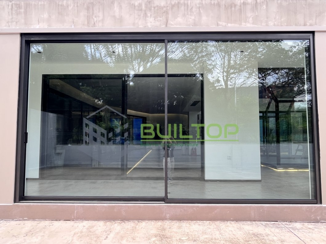 Premium Soundproof Panoramic Sliding Glass Doors for Energy Efficiency