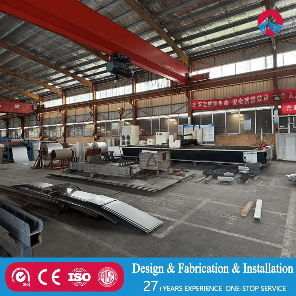 Reliable Warehouse Steel Solutions CE Certification GB/Aisc Building Codes Compliant