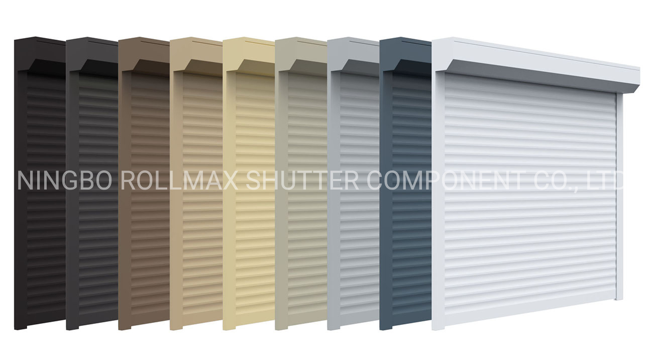 Factory Price Slats Motorized Manual Aluminum Roller Shutter Windows and Doors