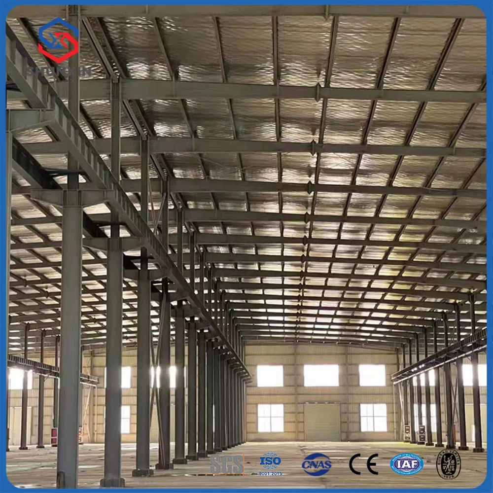 Prefab HDG Steel Frame Warehouse Workshop Steel Structure Building Shed