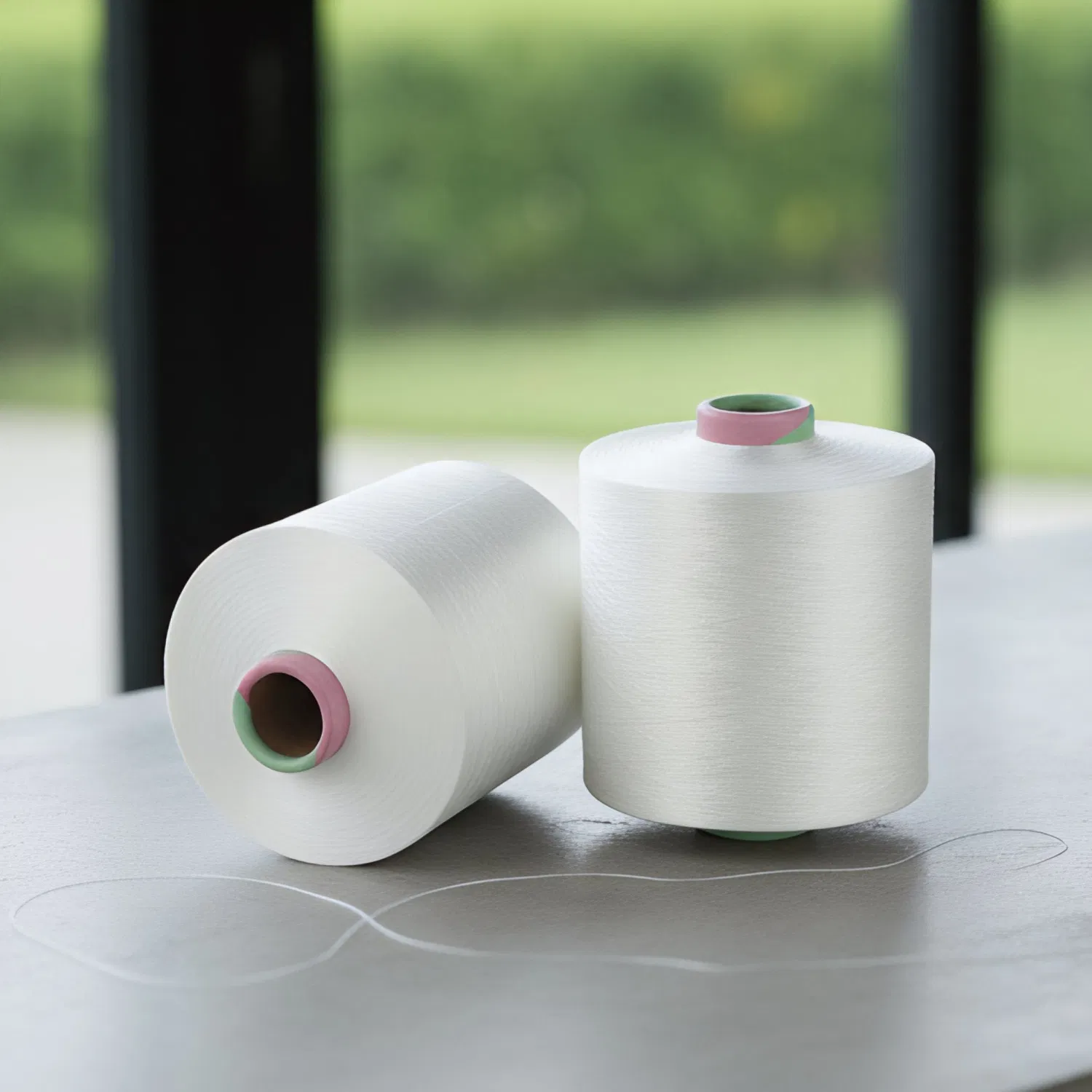 Eco-Friendly Recycled Dope Dyed Grs Cdp 75D/72f Polyester Yarn