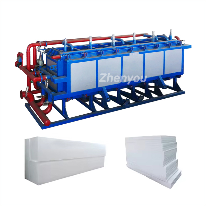 EPS Construction Foam Block Shape Moulding Machine Equipment Expanded Polystyrene Block Thermal Insulation Packaging Material Molding Production System