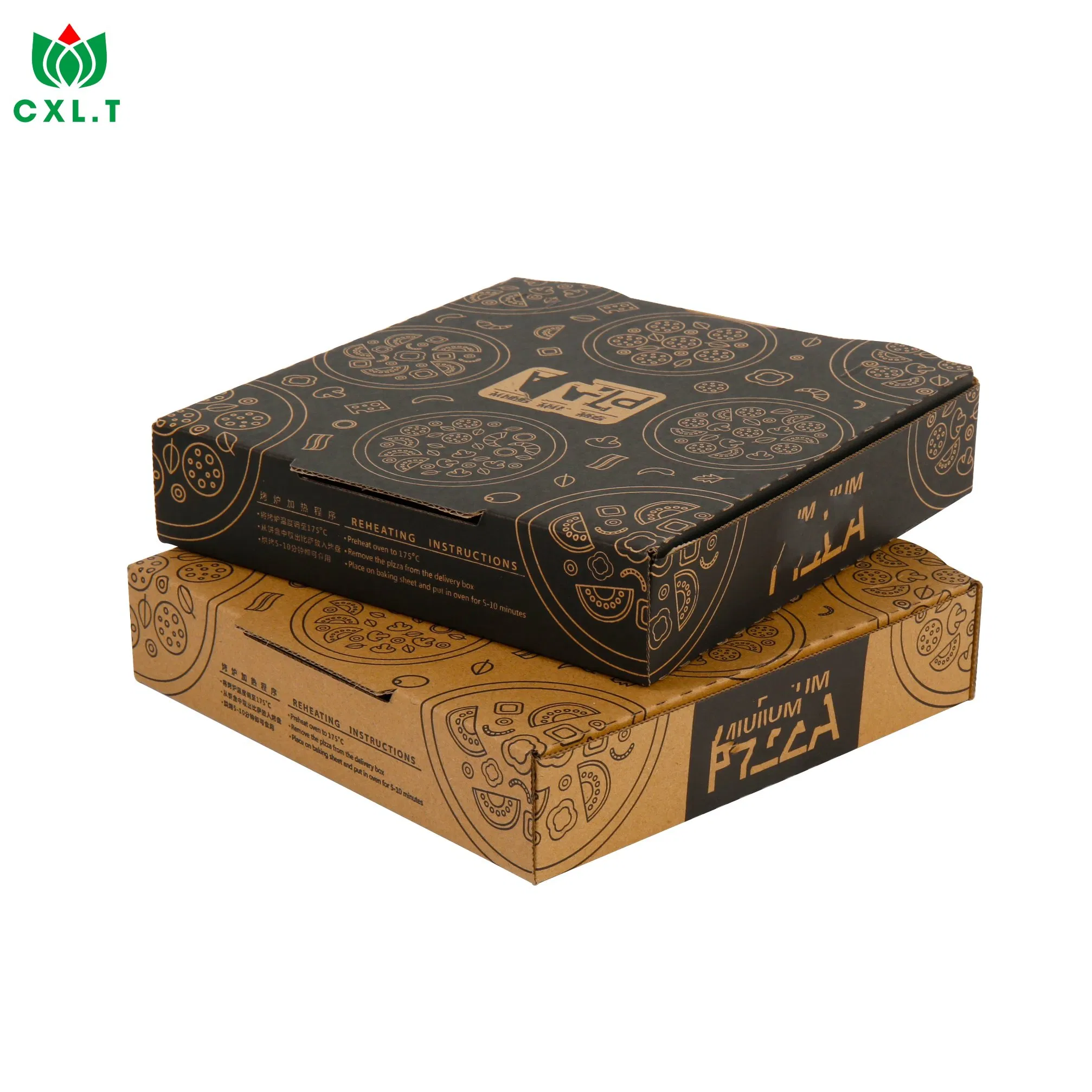 New Custom Design Corrugated Board Biodegradable Eco Friendly Paper Gift Food Packaging Box