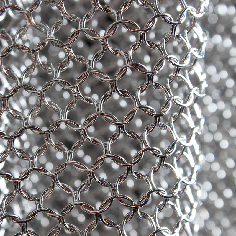 Premium Ring Metal Hanging Curtain for Commercial Building