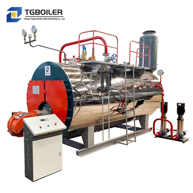 Industrial Gas Oil Fire Tube Steam Boiler 1 Ton 1ton Cost Price