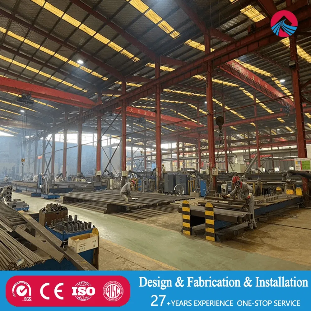 Reliable Warehouse Steel Solutions CE Certification GB/Aisc Building Codes Compliant