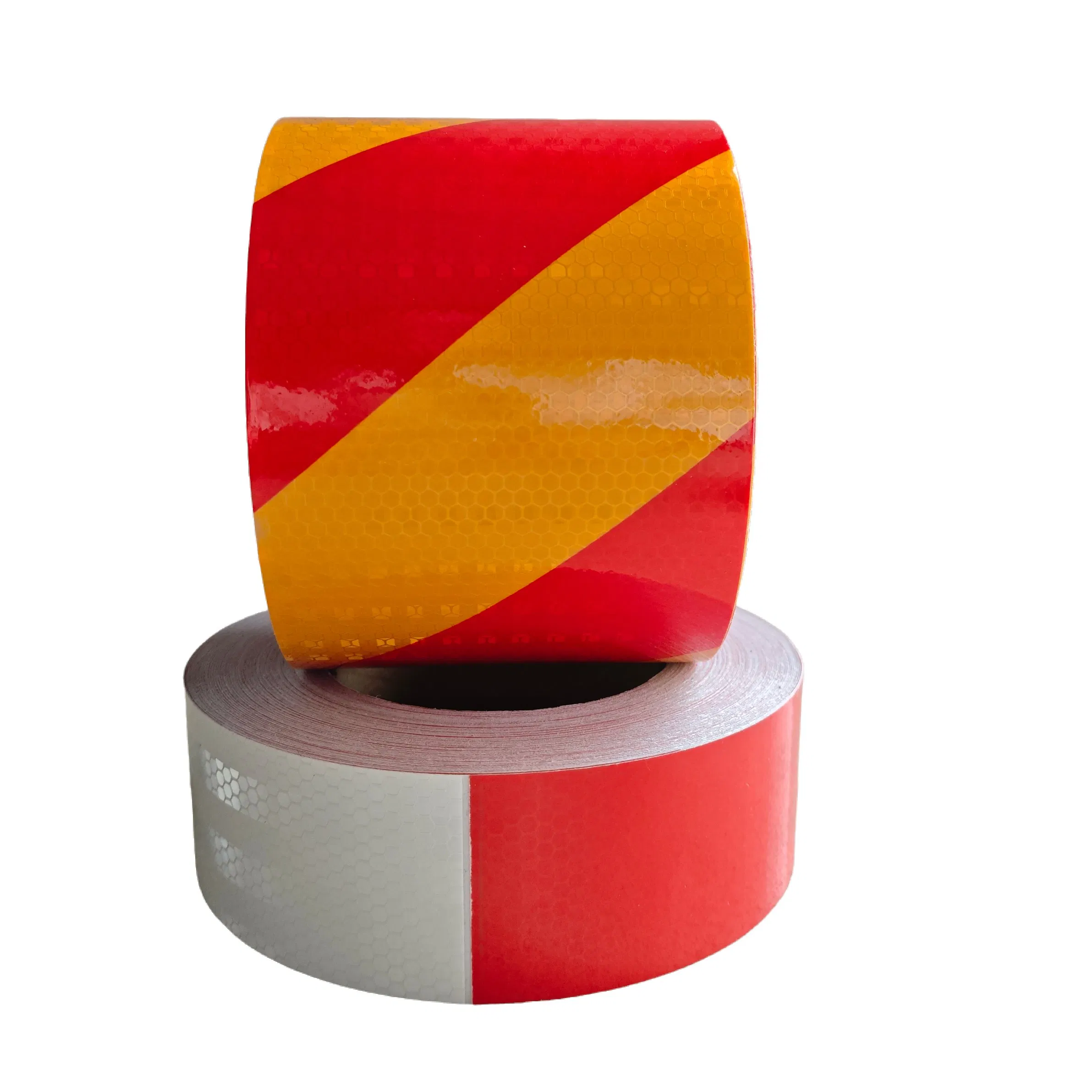 Red Adhesive Reflective Sticker Sheet for Truck Automotive Marking-Waterproof Safety Tape