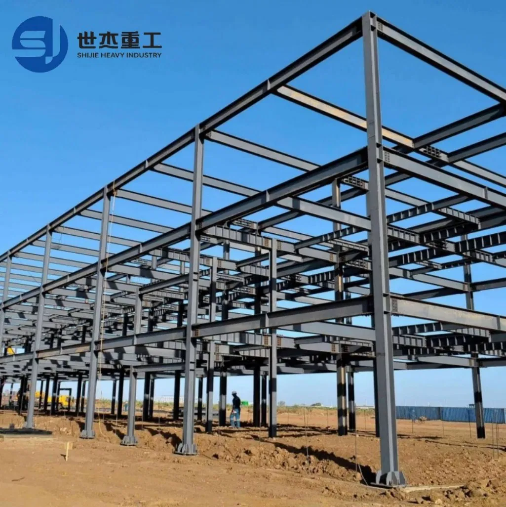 Modern Design High-Rise Steel Structure Building Framework System for Workshop Application
