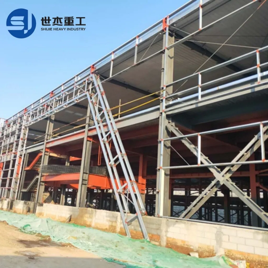 Modern Design High-Rise Steel Structure Building Framework System for Workshop Application