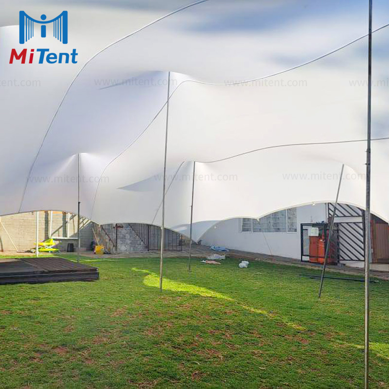 China Outdoor Big Tent 10X10 White Stretch Tent for Outdoor Event