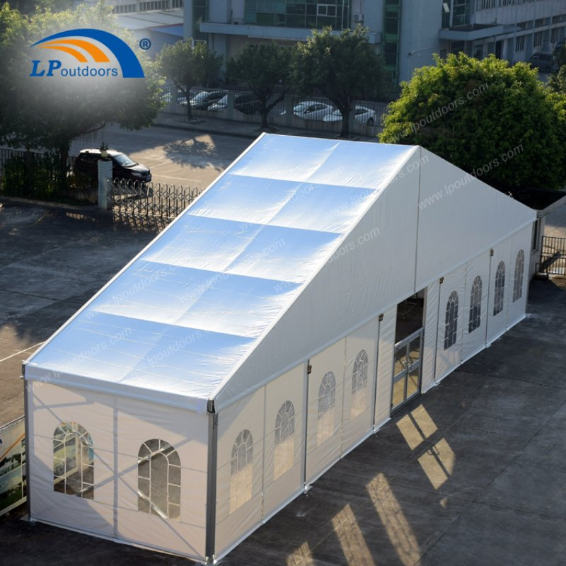 Weather-Resistant Outdoor Large Industrial Temporary Shelter Casa Modular Warehouse Tent