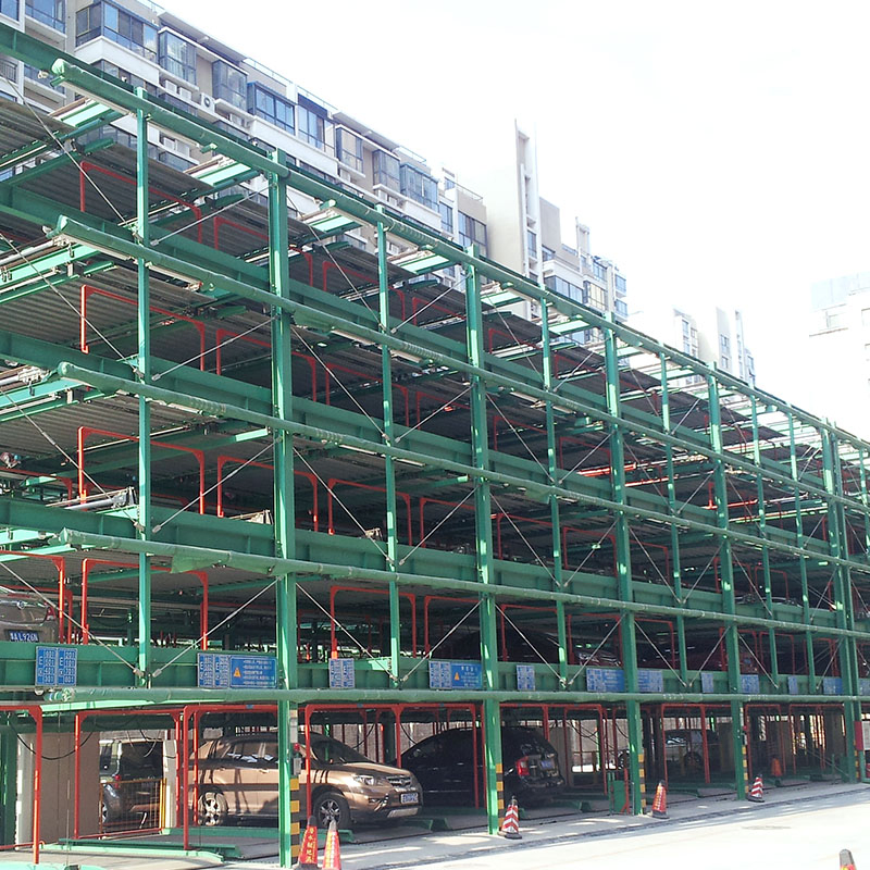 Automatic Parking Galvanized Steel Parking Equipment Parking Lift Smart Parking System Car Parking System Horizontal Vertical Parking System for Shopping Mall