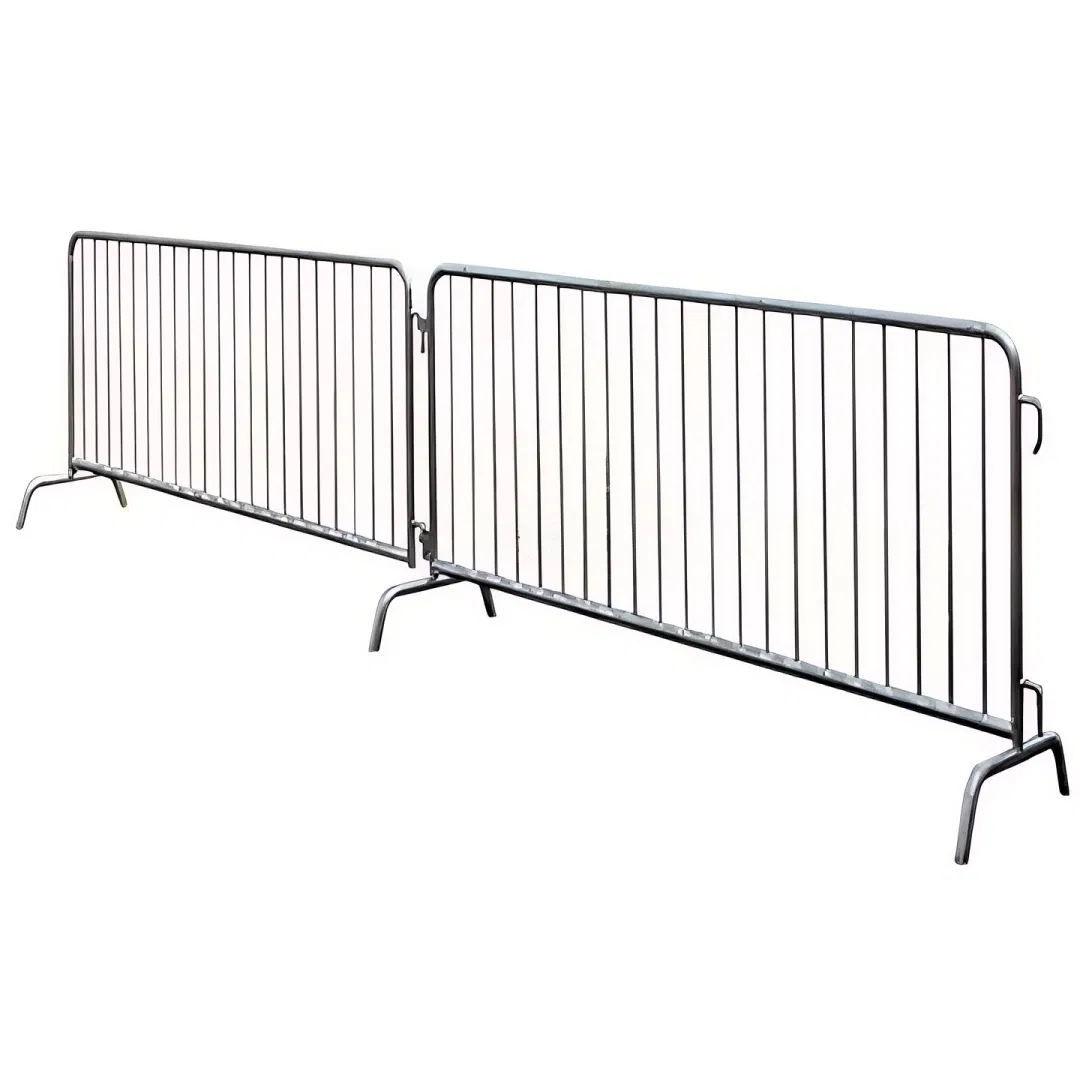 Factory Sales Crowd Control Barrier Road Barrier Professional Customization Mobile Crowd Barrier Protection Foldable Easy Storage Security Temporary Fence