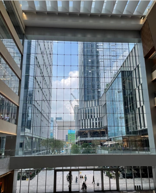 Materials, Glass Curtain Wall, Full Glass/Exposed Framed/Hidden Frame/Semi-Hidden Frame/Unit/Block Type/Component Type /Point Fixing/Frame Type Favourable Price