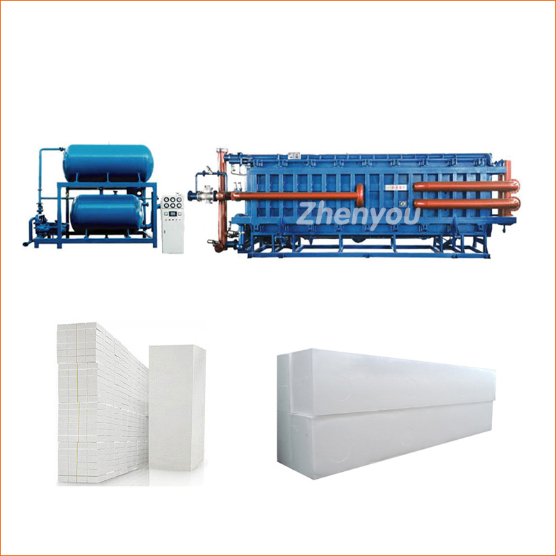 EPS Construction Foam Block Shape Moulding Machine Equipment Expanded Polystyrene Block Thermal Insulation Packaging Material Molding Production System