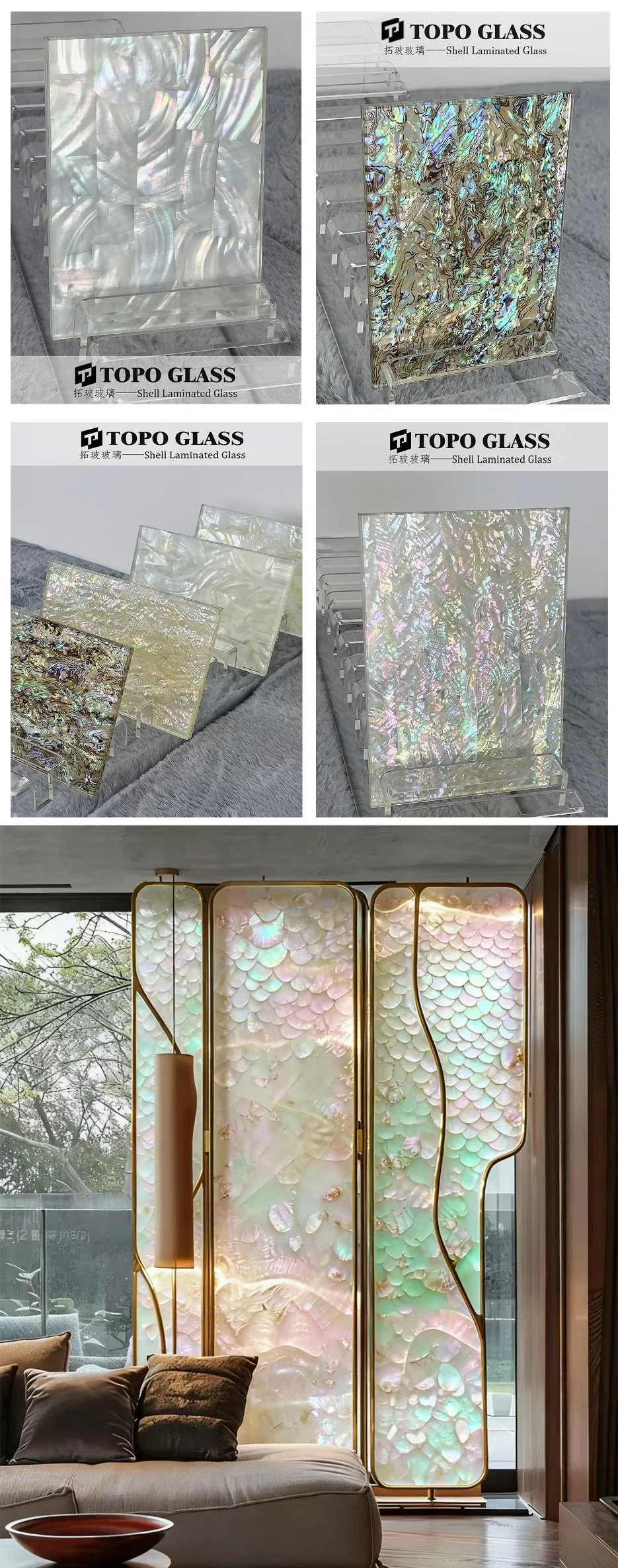Shell Laminated Glass