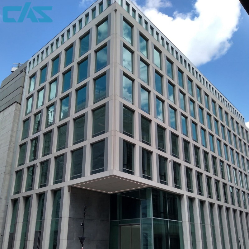 Energy-Efficient Grc Curtain Wall, Thermal Insulation for Building Envelope Systems