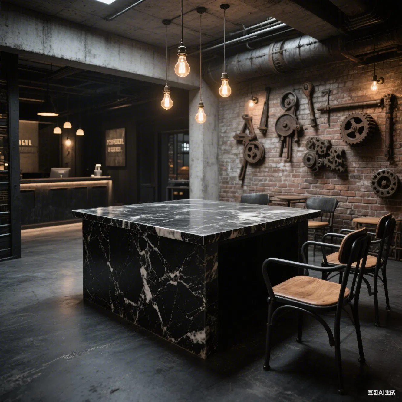 Marble Table Production Board Fire Protection Class A2 and Elegant Design