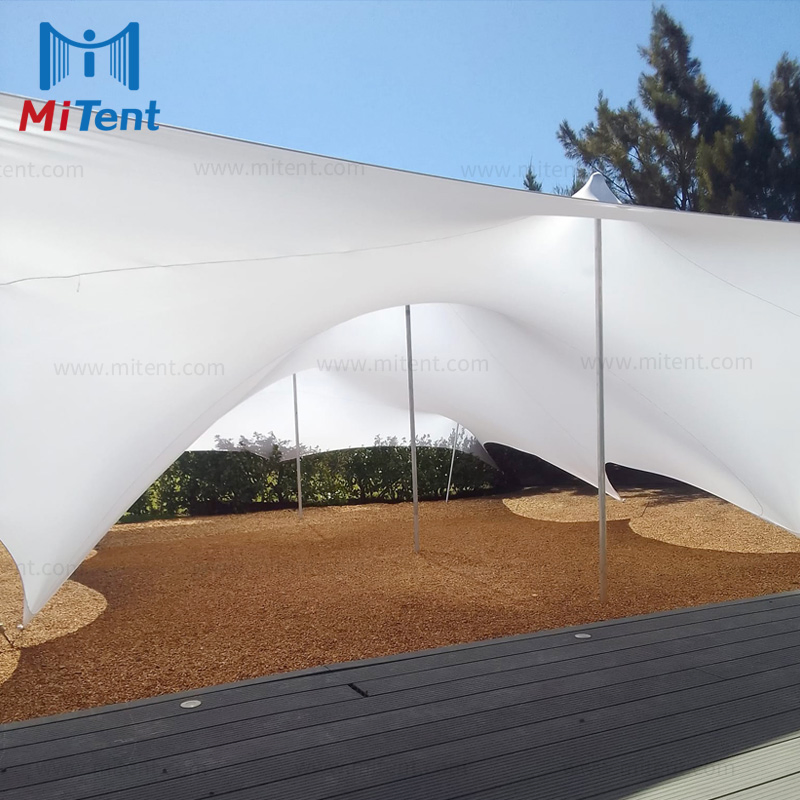 China Outdoor Big Tent 10X10 White Stretch Tent for Outdoor Event