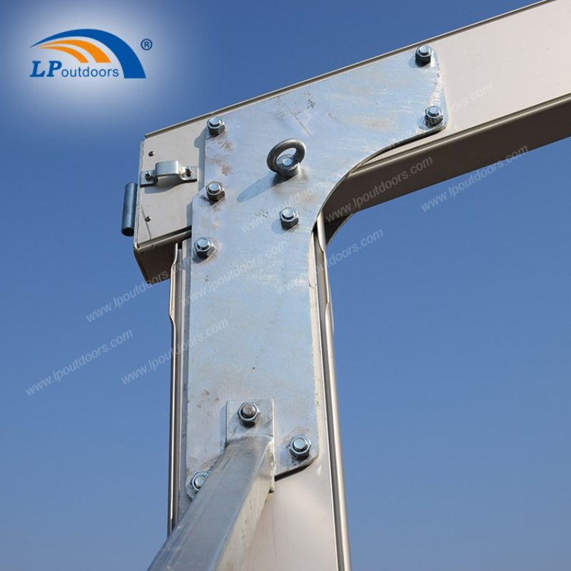 Weather-Resistant Outdoor Large Industrial Temporary Shelter Casa Modular Warehouse Tent