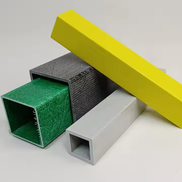 Heat Resistant Fiberglass Square Tubing High Temperature - Tolerant Structure Refineries Boiler Rooms Maintenance