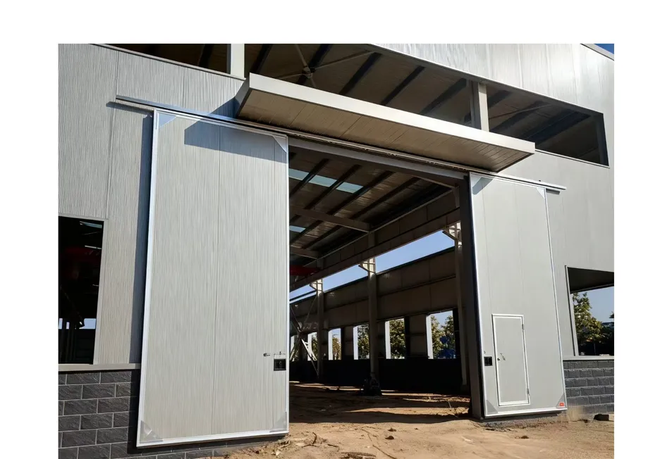 Industrial Sliding Door Details