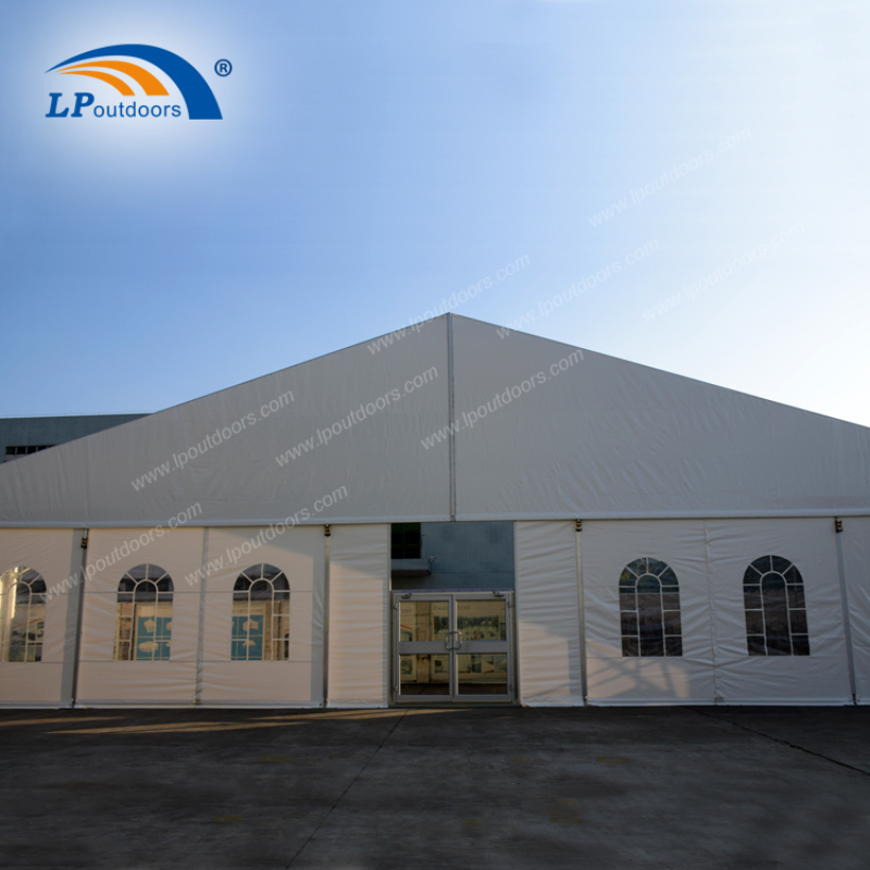 Weather-Resistant Outdoor Large Industrial Temporary Shelter Casa Modular Warehouse Tent