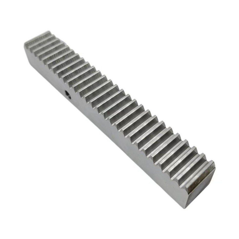 Straight or Tooth Gear Rack with Mounting Holes1m/1.25m/1.5m/2m Length Customization for CNC