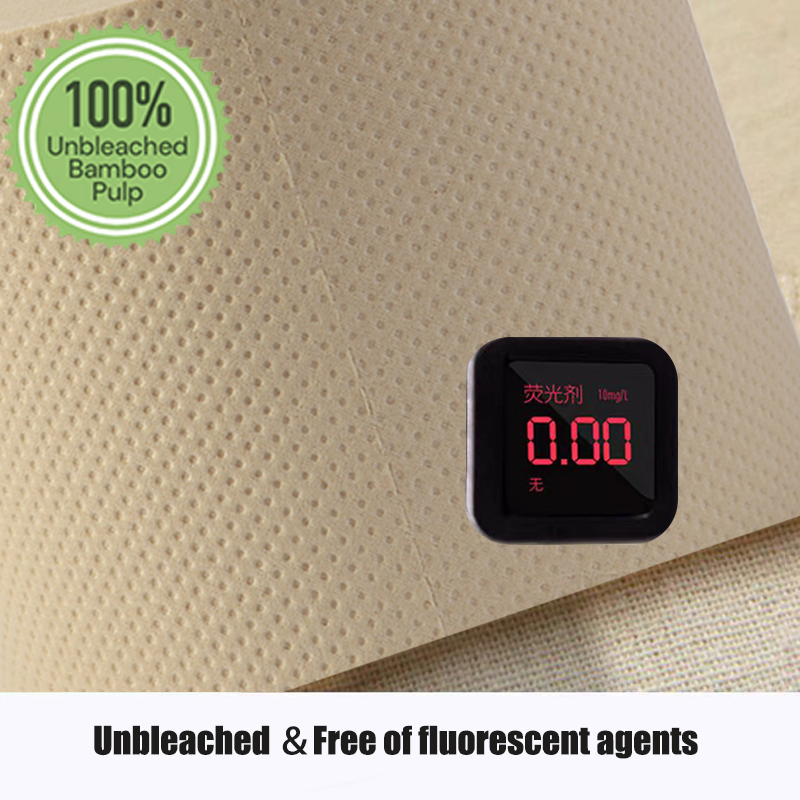 OEM/ODM Factory Eco-Friendly Customizable 2ply/3ply Hot Selling Premium Quality Individual Wrapped 100% Bamboo Bathroom Toilet Tissue Paper