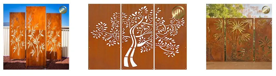 Outdoor Metal Partition Wall