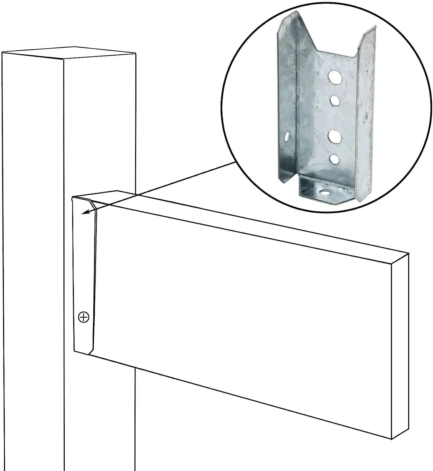 Stainless Steel Bracket Detail