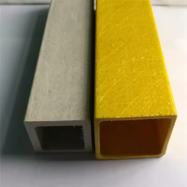 Heat Resistant Fiberglass Square Tubing High Temperature - Tolerant Structure Refineries Boiler Rooms Maintenance