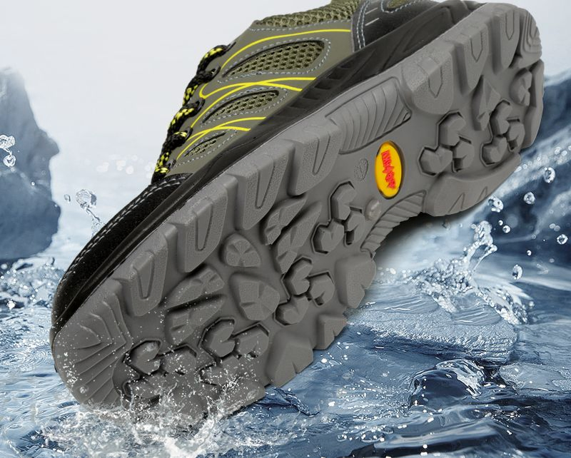 Factory Direct Sale Men Safety Boots Shoes Protective Super-Migratory Skin Shoes Work Shoes