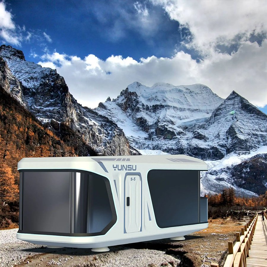 Earthquake Resistance Easily Movable Customize House Ecological Shipping Container Buildings High Quality Mobile Home