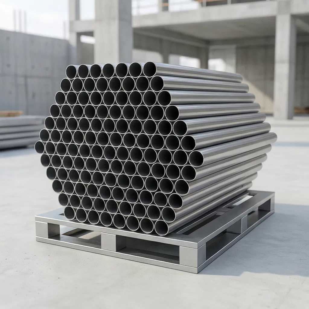 Q235 Zinc Coated Tubes Galvanized Steel Round Tube Perforated Material