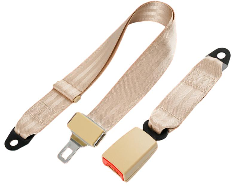 New Material Simple Two-Point Automobile Seat Safety Belt for Automobile Parts