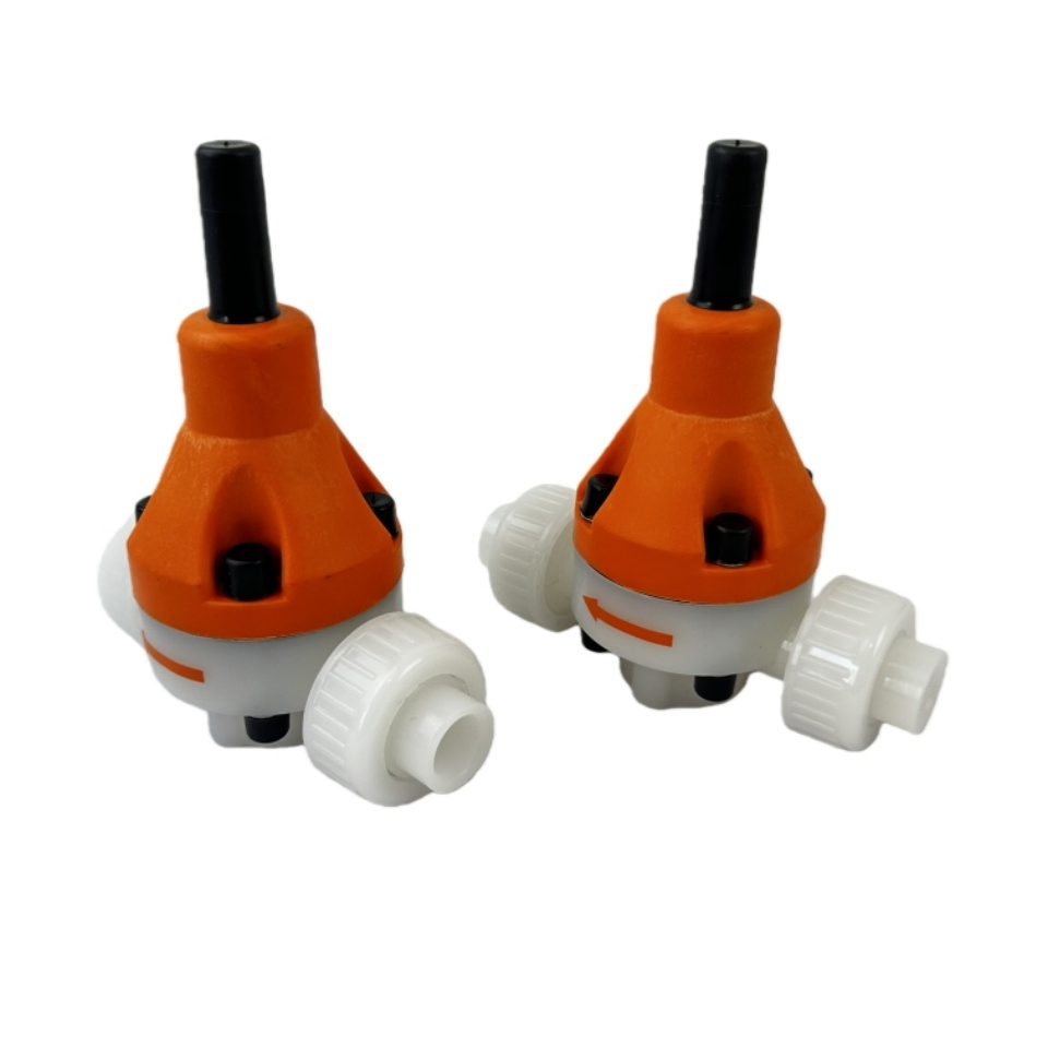 Chemical Resistant Pressure Control DN15 Safety Back Pressure Valve