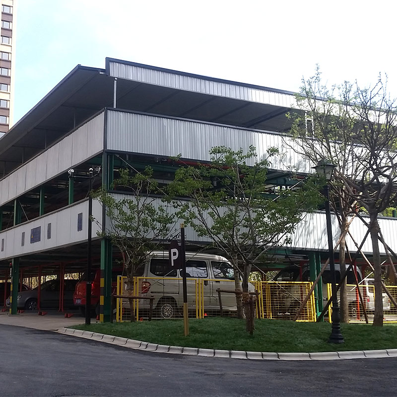 Automatic Parking Galvanized Steel Parking Equipment Parking Lift Smart Parking System Car Parking System Horizontal Vertical Parking System for Shopping Mall