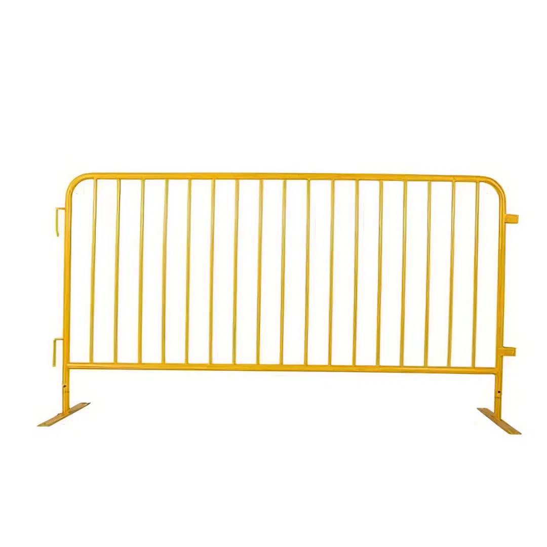 Factory Sales Crowd Control Barrier Road Barrier Professional Customization Mobile Crowd Barrier Protection Foldable Easy Storage Security Temporary Fence