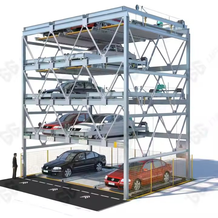 Certificate High Quality Hot Sale Smart Mechanical Multi-Level Full Automatic Car Vertical Puzzle Parking System