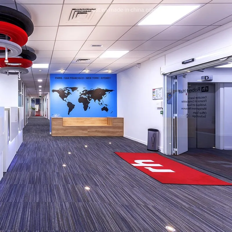 UAE Office Building Project Used Aluminum Perforated Pop Ceiling Design for Lobby