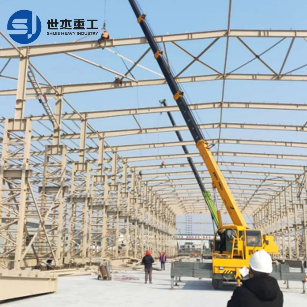 Modern Design High-Rise Steel Structure Building Framework System for Workshop Application