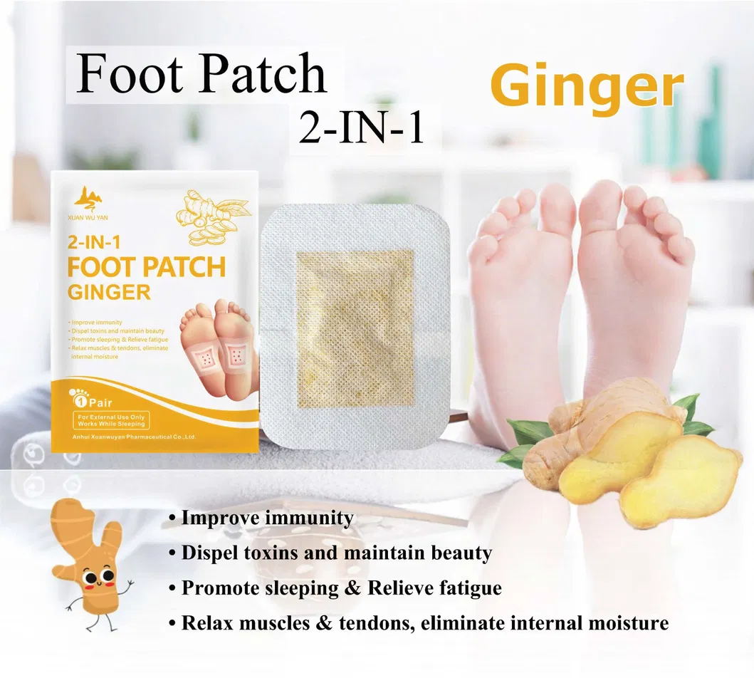 Ginger Detox Foot Patch Main